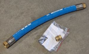 Slang 1" looplengte 1" verlengstuk 1" L=540mm