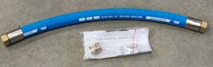 Slang 1" looplengte 1" verlengstuk 1" L=640mm