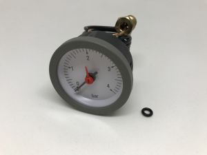 042. Manometer 0-4 bar Grijs - NIBE
