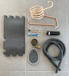 Vervangingsset met leidingen en compressorisolatie