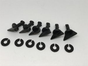 112. Vleugelmoer M Sluitring 6 stuks/fp