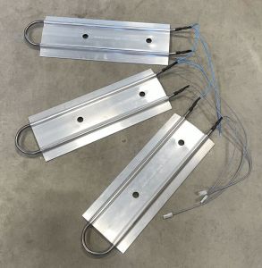Hitteschild, 1kw, rk-90, l-400mm cpl met contactmateriaal
