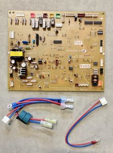 Controllerkaart met kabels voor Nibe F2040/AMS10-8A
