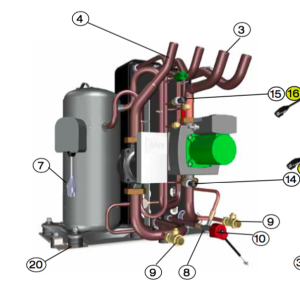 Kabelcompressor 4G2,5 L=220