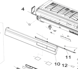 Filterdeksel voor Nordic omvormer JHR-N/KHR-N