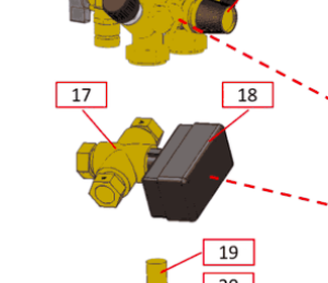 Omschakelventiel voor IVT 840 / 860 / CE 50/65