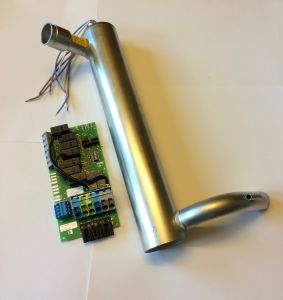 Elektrische cartridge met elektrische cartridgekaart 1x230v