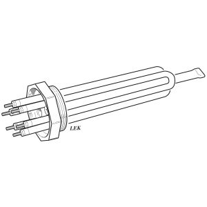 001. Elektrisch patroon Iu31 1,5kW Res.d