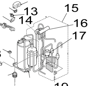 017B. Expansieventiel voor Nordic Inverter GR-N/FR-N