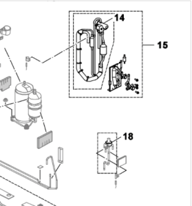 018C. Magneetexpansieventiel voor Bosch Compress 5000/7000 & NI PHR-N