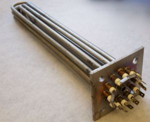 Elektrisch patroon 9 KW ronde elp.