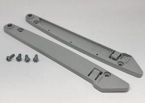 231. Gevels Aluminium deur boven+onder.