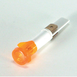 Signaallamp, rond, oranje met pin EP 42 E leeg bestelnr. 148285